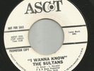 NORTHERN SOUL bw/ DOOWOP - SULTANS- I WANNA KNOW / GLORIA  -HEAR BOTH - DJ ASCOT
