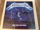 Metallica Ride The Lightning record 1984 great condition test played 