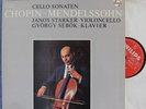 Starker+Sebök. Chopin+Mendelssohn (Cello sonatas). Philips 838 401. NM
