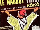 KOKO Le nabout twist 45T EP Label plastique bleu Claude François
