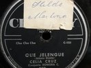 CELIA CRUZ CONJUNTO SONORA CENTURY JELENGUE   RARE ORTOFON 2 M 78 LISTEN # 68
