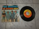 THE BEATLES Help/I'm Down 45 RPM & PICTURE SLEEVE 5476