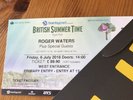 2 Roger Waters US & THEM  tour concert tickets London Hyde park. 6th July 2018