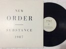 New Order Substance 2LP Factory (460130-1/FACT200) Promo Embossed Oz 1987 N/Mint