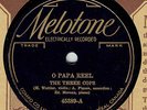 FRENCH CANADIAN 78: THE THREE COPS ON MELOTONE CANADA 45889