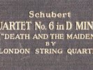 323g4.  London String Quartet - Quartet #6 in D Minor (Schubert) - Columbia #40