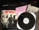 LIMP WRIST s/t DEBUT LP ORIG PRESS W/ ZINE + INSERT Los Crudos Charles Bronson