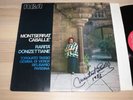 MONTSERRAT CABALLE SIGNED LP - RARITA DONIZETTIANE / ORIGINAL AUTOGRAMM in MINT