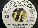 JO ANN GARRETT Your Faithful Love SCORPIO Sweet Soul LISTEN