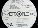CHANNEL ONE - TECHNICOLOR - RARE US ORG 1986 PROMO 12