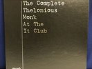 The Complete Thelonious Monk Live At The It Club Mosaic MRLP3001 Mint
