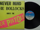 180E	Sex Pistols	Never mind the Bollocks	(V 2086)	UK LP, blue/white virgin