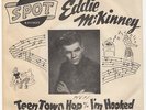 '59 Tenn Rockabilly Pounder EDDIE McKINNEY Teen Town Hop/I'm Hooked PS M- HEAR