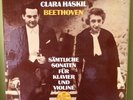 4 LP BOX SET ARTHUR GRUMIAUX CLARA HASKIL BEETHOVEN SONATEN PHILIPS 6733001