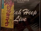 URIAH HEEP LIVE JANUARY 1973 JAPAN VINYL DOUBLE 2LP WITH OBI NRMINT PSS273/4BZ