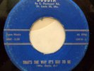 EMERALDS 45 That's the way it's got to be / Maria's cha-cha BOBBIN  Doowop Kz472