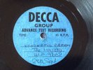 ACETATE - THE MAJORS - WONDERFUL DREAM - UK 1962 DECCA ACETATE / DOO WOP