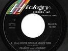 Frankie and Johnny on Hickory 1391- I'll Hold You / I'm Never Gonna Leave You