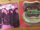 ROLLING STONES Set Of 2 x Vinyl GET STONED LP Album MISS YOU PINK Single - 250