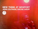 John Coltrane-Archie Shepp-New Thing At Newport LP 1980 MCA/Verve USA?-AS-94