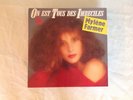 Mylene Farmer On est tous des imbéciles Maxi 45T RCA 61563 -1985
