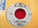 BOOKER T. & THE MG's GREEN ONIONS/BEHAVE YOURSELF 1962 STAX VG++