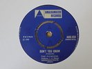 The Pioneers - Don't You Know 1968 UK 45 AMALGMATED SKA/ROCKSTEADY