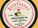 SUNNYLAND SLIM  Johnson Machine Gun / Fly Right  ARISTOCRAT 1301   Hear 