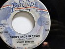 SONNY BURGESS-SADIE'S BACK IN TOWN - PROMO ON PHILIPS ROCKABILLY 45-HEAR