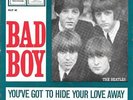 THE BEATLES 45 EP BAD BOY+PS HOLLAND RARE EXCELLENT