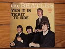 The Beatles - Ticket To Ride 1965 Capitol 5407 45 Sleeve VG+ Vinyl NM-