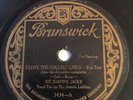 Six Jumping Jacks-I Love The College Girls/Crazy Words Crazy Tune/Brunswick 3434
