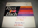 RUGGIERO RICCI - BACH SONATA #3 & PARTITA #3  DECCA STEREO  DL 710152 NM-