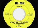 Northern Soul 45 - Soul Set - Will You Ever Learn - Bi-Me - mp3