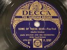 JAZZ JACK HYLTON ORCH Some Of These Days/Black & Blue Rhythm ENGDECCA 3767