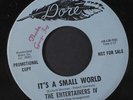 ENTERTAINERS IV: It's A Small World / Ride Around The Park 45 (dj, stamp ol, Di