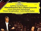 DGG STEREO - BEETHOVEN - PIANO CONCERTO 1 - BENEDETTI MICHELANGELI / GIULINI NM