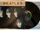Meet The Beatles - 1964 Mono 1 BMI Credit Labels T-2047 (VG+) Ultrasonic Clean