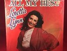 LORETTA LYNN  All My Best - 1978 Canadian issue vinyl LP EXCELLENT CONDITION of