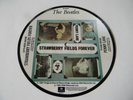 Beatles UK 45 Vinyl 7 Strawberry Fields Forever Picture Disc Superb Free Ship