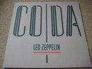Led Zeppelin Coda UK 1st Press 1982 LP - Embossed Cover - Complete Ex+/Ex+