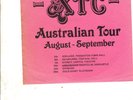 XTC Generals&Majors AUSSIE TOUR 7
