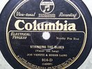 JOE VENUTI & EDDIE LANG Stringing The Blues/Black And Blue Bottom COLUMBIA 914-D
