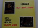 RCA LIVING STEREO SB-2085 Scubert: Greast C Major Symphony MUNCH UK Ed1
