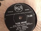 UK RCA Victor 78 RPM Elvis Presley - Young Dreams / King Creole 71.229 E+