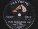 Jaye P. Morgan – 78 rpm RCA Victor 20-6798: I Thought it Was Over/I Pledge E+