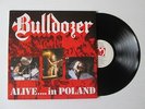 BULLDOZER Alive... In Poland LP GATEFOLD METAL MASTER ITALIAN BLACK THRASH NO CD