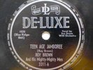 ROY BROWN 78 Teen age jamboree / Double crossin' woman DELUXE VG++ R&B GL2