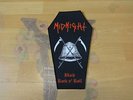 Midnight Coffin Back Patch Back Shape Patch Black Metal Venom Bathory