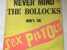 NEVER MIND THE BOLLOCKS HERE'S THE SEX PISTOLS VINYL LP VIRGIN V2086 1977 A7/B7